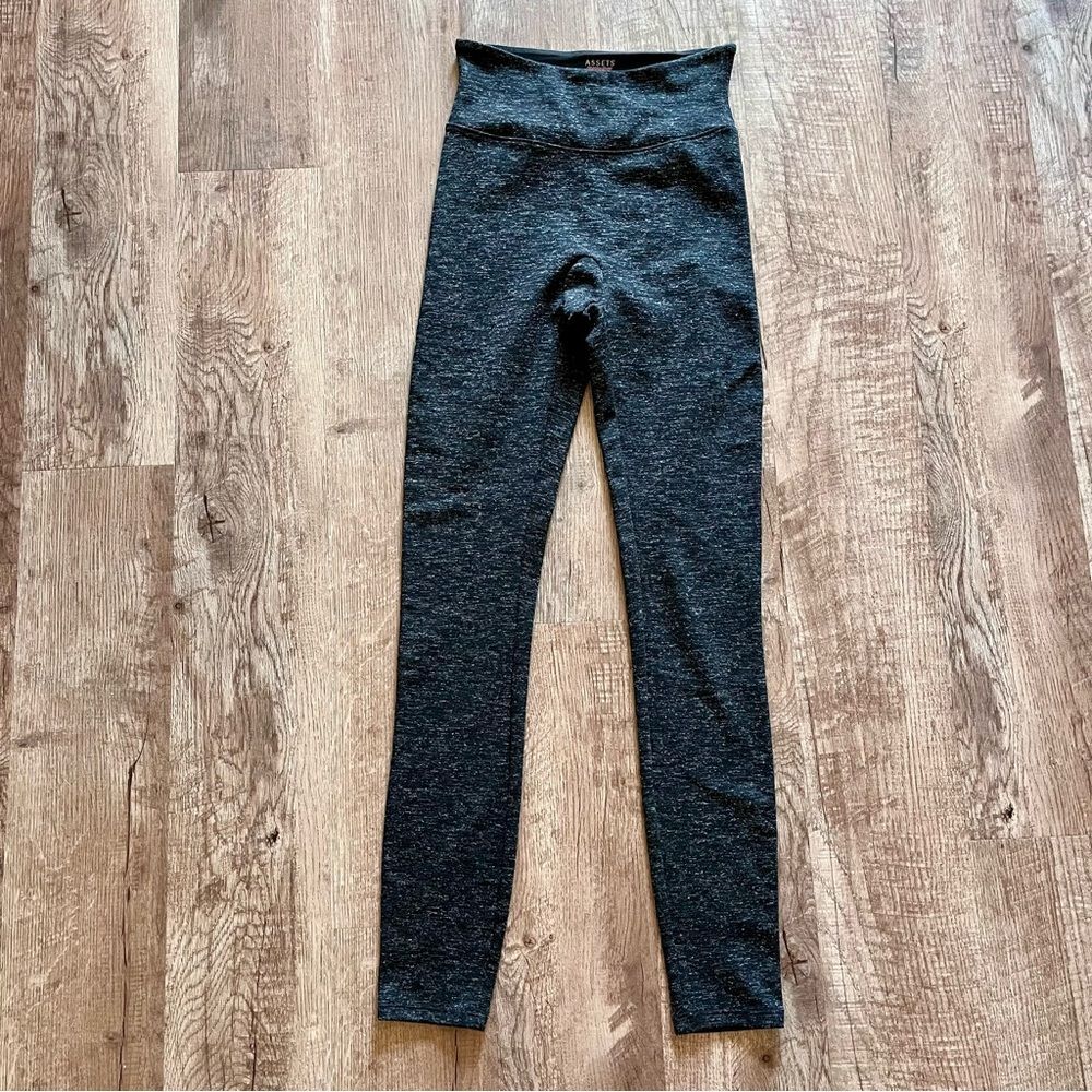SPANX Dark Gray Charcoal Full Length Leggings Size Small